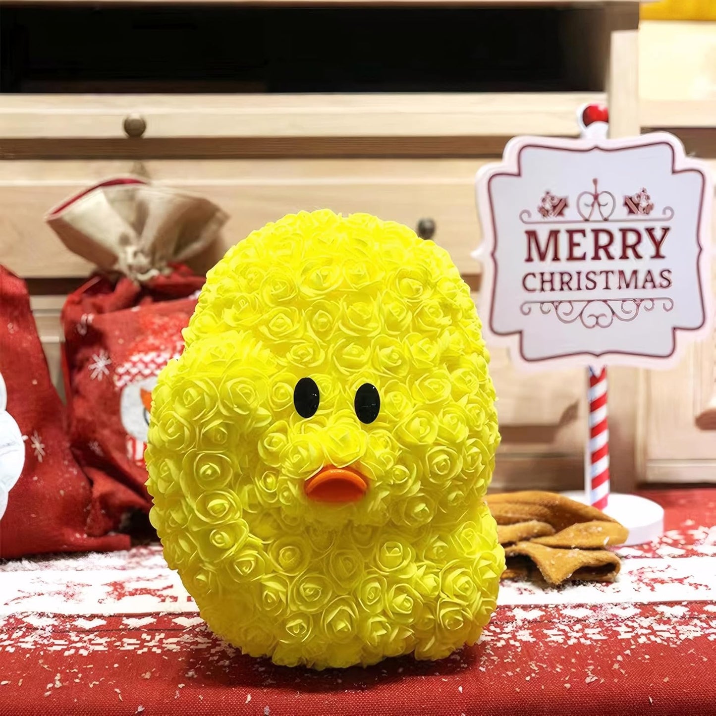 500 Pcs 1.4 Inch Mini Artificial Flowers Head Bulk 5 in 1 Set Faux Foam Fake Small Rose Tiny Baby Flores Bouquet Cake Gift Home Decoration DIY Craft (Yellow)