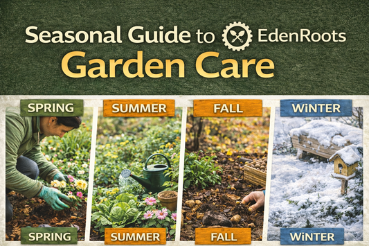 Seasonal garden care guide for spring, summer, fall, and winter — EdenRoots