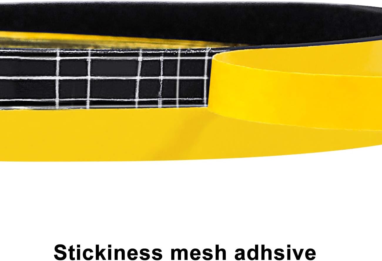 TORRAMI Adhesive Foam Tape 1/4" W X 1/8" T, Closed Cell Foam Weather Strip Seal Insulation for Door and Windows (Total 49.5 Ft Length, 3 Rolls of 16.5 Ft Each)