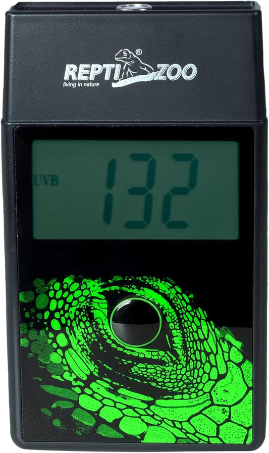 REPTI ZOO UVB Index Meter Handheld Reptile Lamp UV Detector, Digital UVB Tester Reptile Accessories for Lamp Bulb Testing