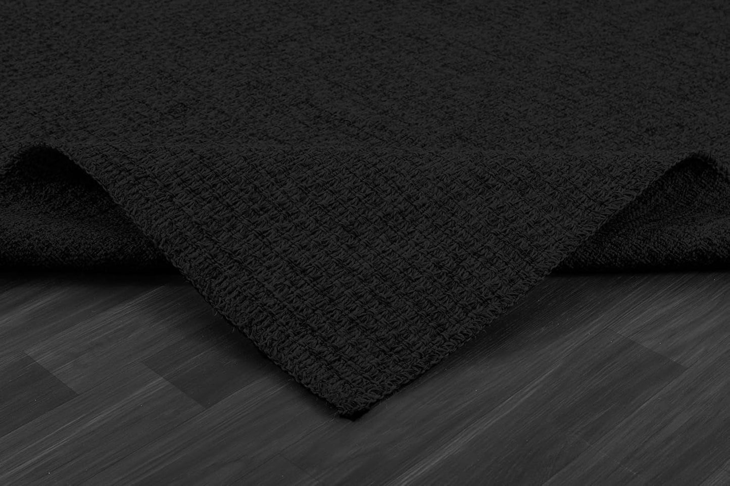 Easy Jute Rug 6x9 Indoor Outdoor Natural Rugs Solid Fiber Rug Woven Area Rug Boho Easy Clean Inside Carpet for Living Room Bedroom Dining Room Hallway or Outdoor Patio Porch (6 X 9 Dark Grey)