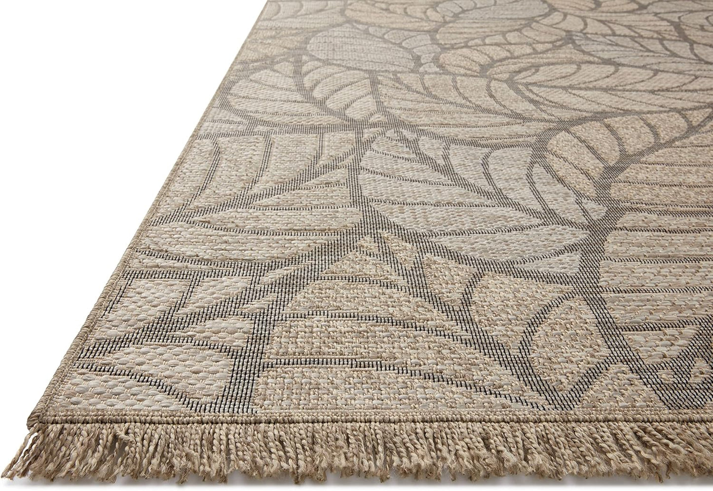 Loloi Dawn Collection Indoor/Outdoor DAW-05 Taupe 2'-3" x 7'-7" Runner Rug