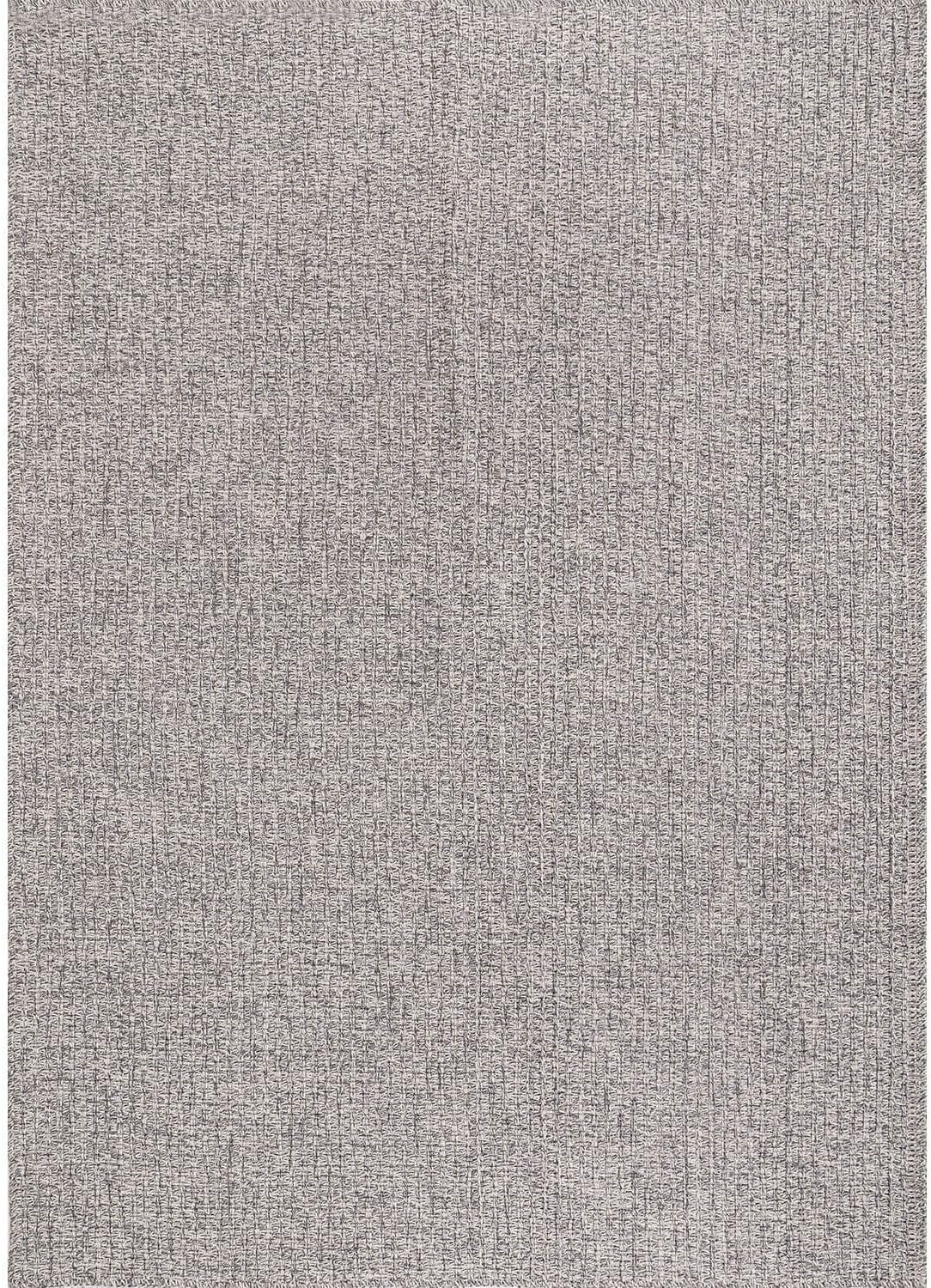 Easy Jute Rug 5x7 Indoor Outdoor Natural Rugs Solid Fiber Rug Woven Area Rug Boho Easy Clean Inside Carpet for Living Room Bedroom Dining Room Hallway or Outdoor Patio Porch (5 X 7 Silver)