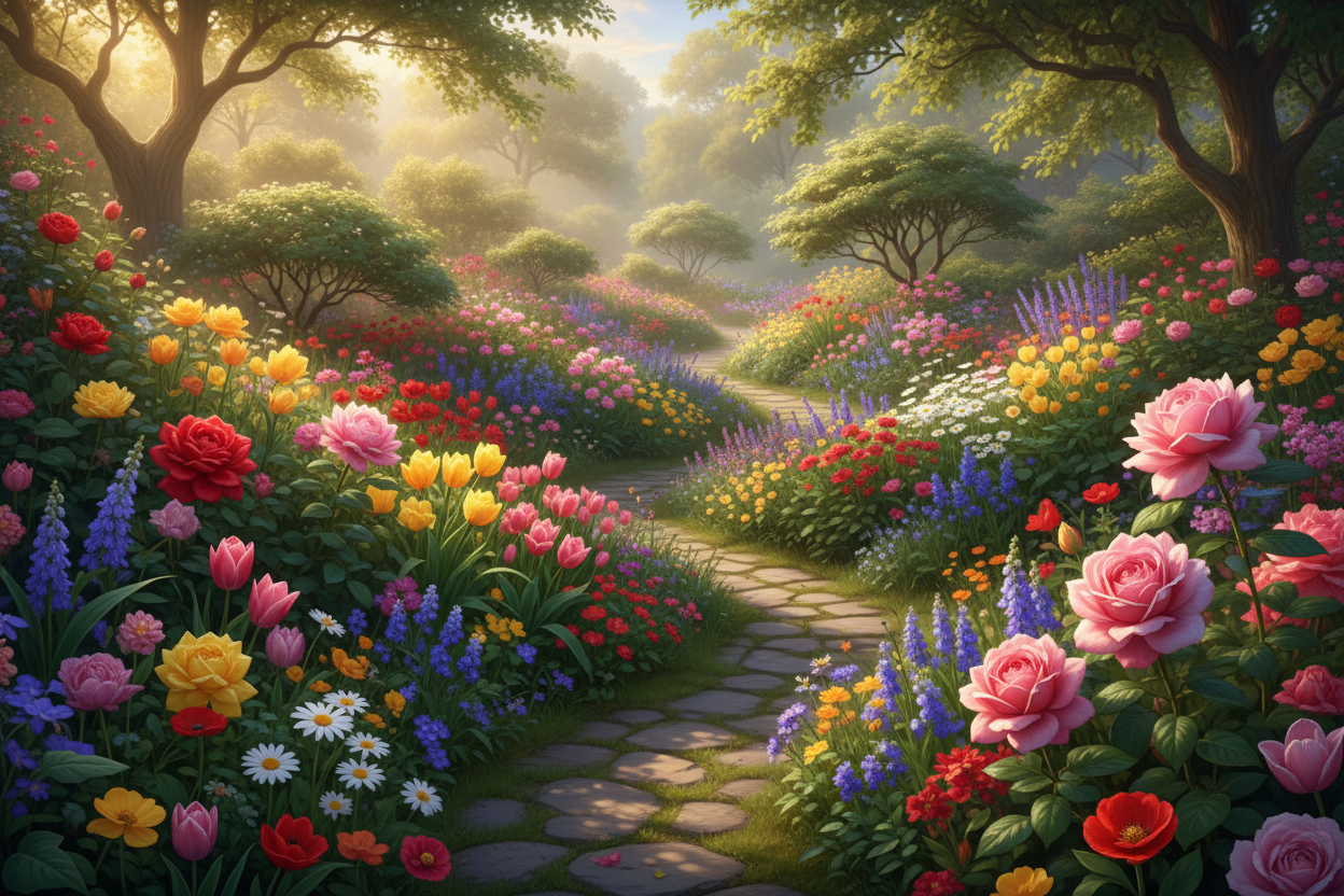 May your garden bloom with beauty